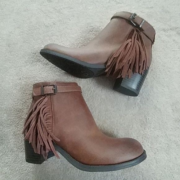 Circus by Sam Edelman Shoes - Circus by Sam Edelman Jolie Fringe Boots NWOB